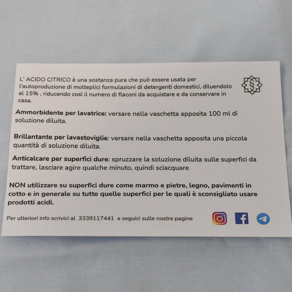 Acido citrico